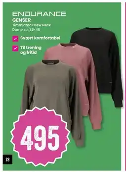 Sport Outlet GENSER, NOK 495 tilbud