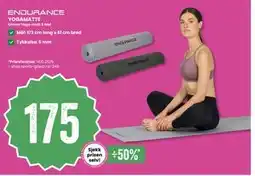 Sport Outlet YOGAMATTE, NOK 175 tilbud