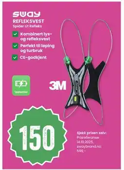 Sport Outlet REFLEKSVEST, NOK 150 tilbud