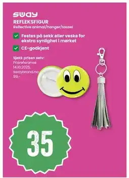 Sport Outlet REFLEKSFIGUR, NOK 35 tilbud