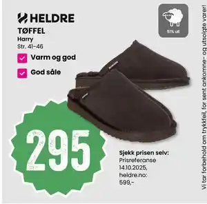 Sport Outlet TØFFEL, NOK 295 tilbud