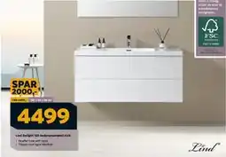 Megaflis Lind Delight 120 baderomsmøbel hvit, NOK 4499 tilbud