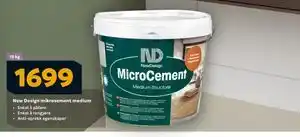 Megaflis New Design mikrosement medium, NOK 1699 tilbud