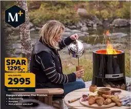 Megaflis Espegard bålbrenner Pilar Premium, NOK 4290, Medlemspris tilbud