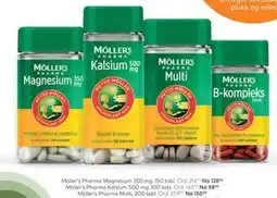 Vitusapotek Möller’s Pharma Multi, NOK 155.5 tilbud
