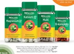 Vitusapotek Möller’s Pharma B-kompleks Sterk, NOK 113.5 tilbud