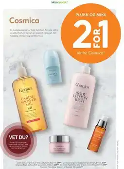 Vitusapotek Alt fra Cosmica tilbud