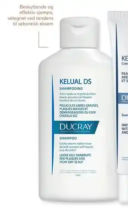 Vitusapotek Ducray Kelual DS Shampoo, NOK 157 tilbud