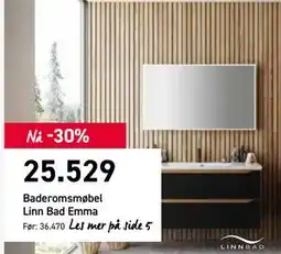 Comfort Baderomsmøbel Linn Bad Emma, NOK 25529 tilbud