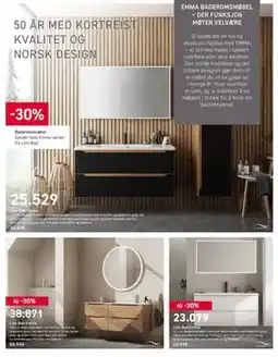 Comfort Baderomsmøbel tilbud
