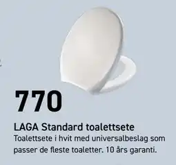 Comfort LAGA Standard toalettsete, NOK 770 tilbud