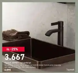 Comfort Tapwell ARM071 servantkran, NOK 3667 tilbud