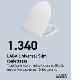 Comfort LAGA Universal Slim toalettsete, NOK 1340 tilbud