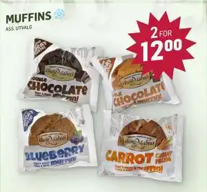 MUFFINS, NOK 12