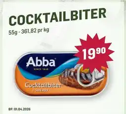 Holdbart COCKTAILBITER, NOK 19.9 tilbud