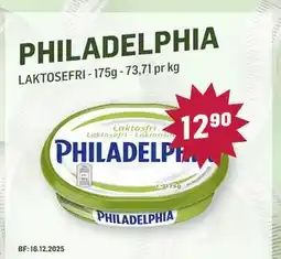 Holdbart PHILADELPHIA LAKTOSEFRI, NOK 12.9 tilbud
