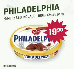 Holdbart PHILADELPHIA, NOK 19.9 tilbud