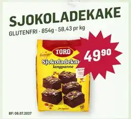 Holdbart SJOKOLADEKAKE, NOK 49.9 tilbud