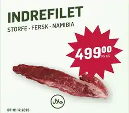 Holdbart INDREFILET, NOK 499 tilbud