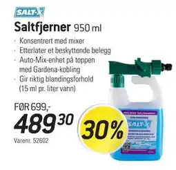 Thansen Saltfjerner, NOK 489.3 tilbud