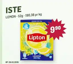 Holdbart ISTE, NOK 9.9 tilbud