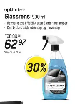 Thansen Glassrens, NOK 62.97 tilbud