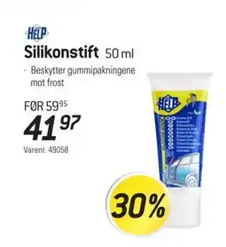 Thansen Silikonstift, NOK 41.97 tilbud