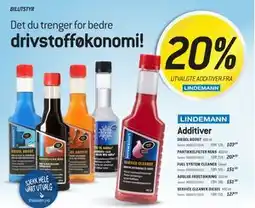 Thansen UTVALGTE ADDITIVER FRA LINDEMANN tilbud