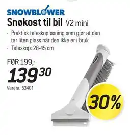 Thansen Snøkost til bil, NOK 139.3 tilbud