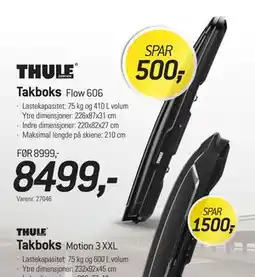 Thansen Takboks, NOK 8499 tilbud