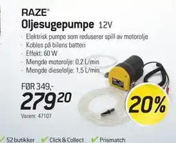 Thansen Oljesugepumpe, NOK 279.2 tilbud