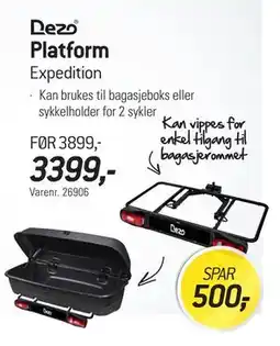 Thansen Platform, NOK 3899 tilbud