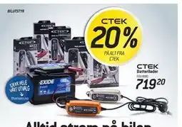 Thansen Batterilader, NOK 719.2 tilbud