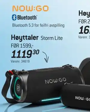 Thansen Høyttaler, NOK 1119.3 tilbud