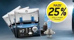 Thansen 25% PÅ ALLE PÆRER FRA RAZE tilbud