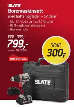 Thansen Boremaskinsett, NOK 799 tilbud