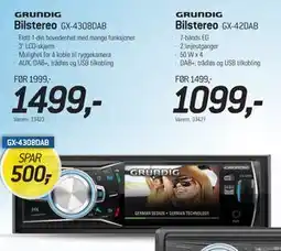 Thansen Bilstereo, NOK 1499 tilbud