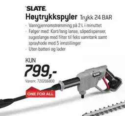 Thansen Høytrykkspyler, NOK 799 tilbud