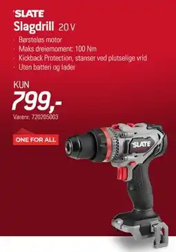 Thansen Slagdrill, NOK 799 tilbud