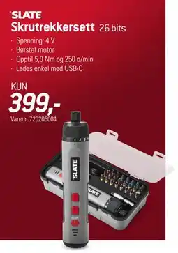 Thansen Skrutrekkersett, NOK 399 tilbud