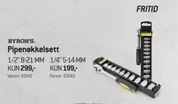 Thansen Pipenøkkelsett tilbud