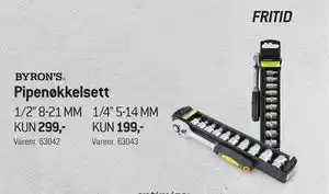 Thansen Pipenøkkelsett tilbud