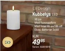 Thansen Kubbelys, NOK 49.95 tilbud