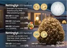 Thansen Nettinglys tilbud