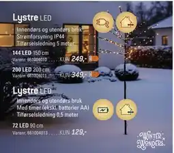 Thansen Lystre, NOK 129 tilbud