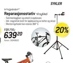 Thansen Reparasjonsstativ, NOK 639.2 tilbud