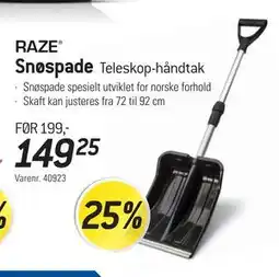 Thansen Snøspade, NOK 149.25 tilbud