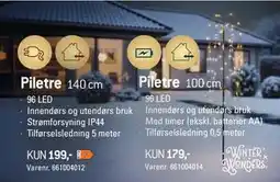 Thansen Piletre., NOK 179 tilbud