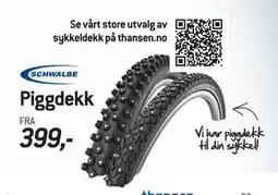 Thansen Piggdekk tilbud