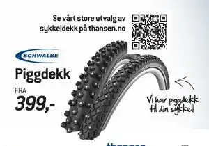 Thansen Piggdekk tilbud